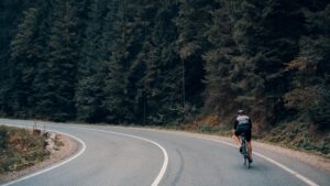 biking
