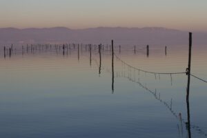 Flot solopgang ved Søen Trasimeno i Umbrien. Trasimenosøen i Italien. Trasimenosøen Italien. Feriedestination Italien. Sommerferie i Umbrien. Ferieboliger nær Trasimenosøen. Kultur i Umbrien.