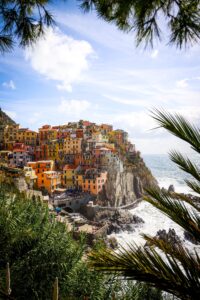 Cinque Terre. Landsbyerne fra stierne.