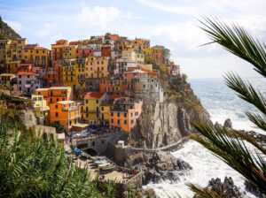 Cinque Terre. Landsbyerne fra stierne. Middelhavet. Ligurien.